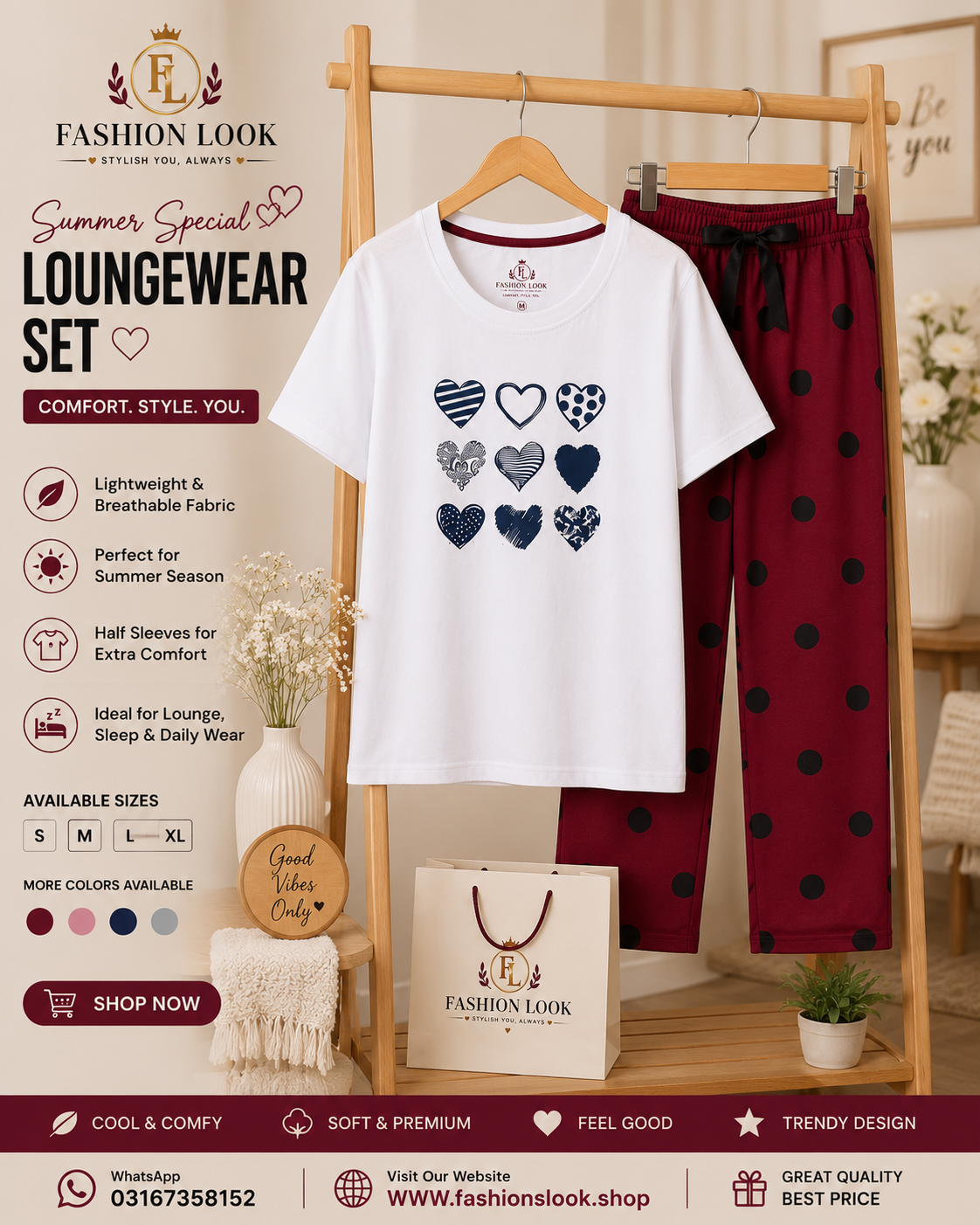 Summer Lounge wear set