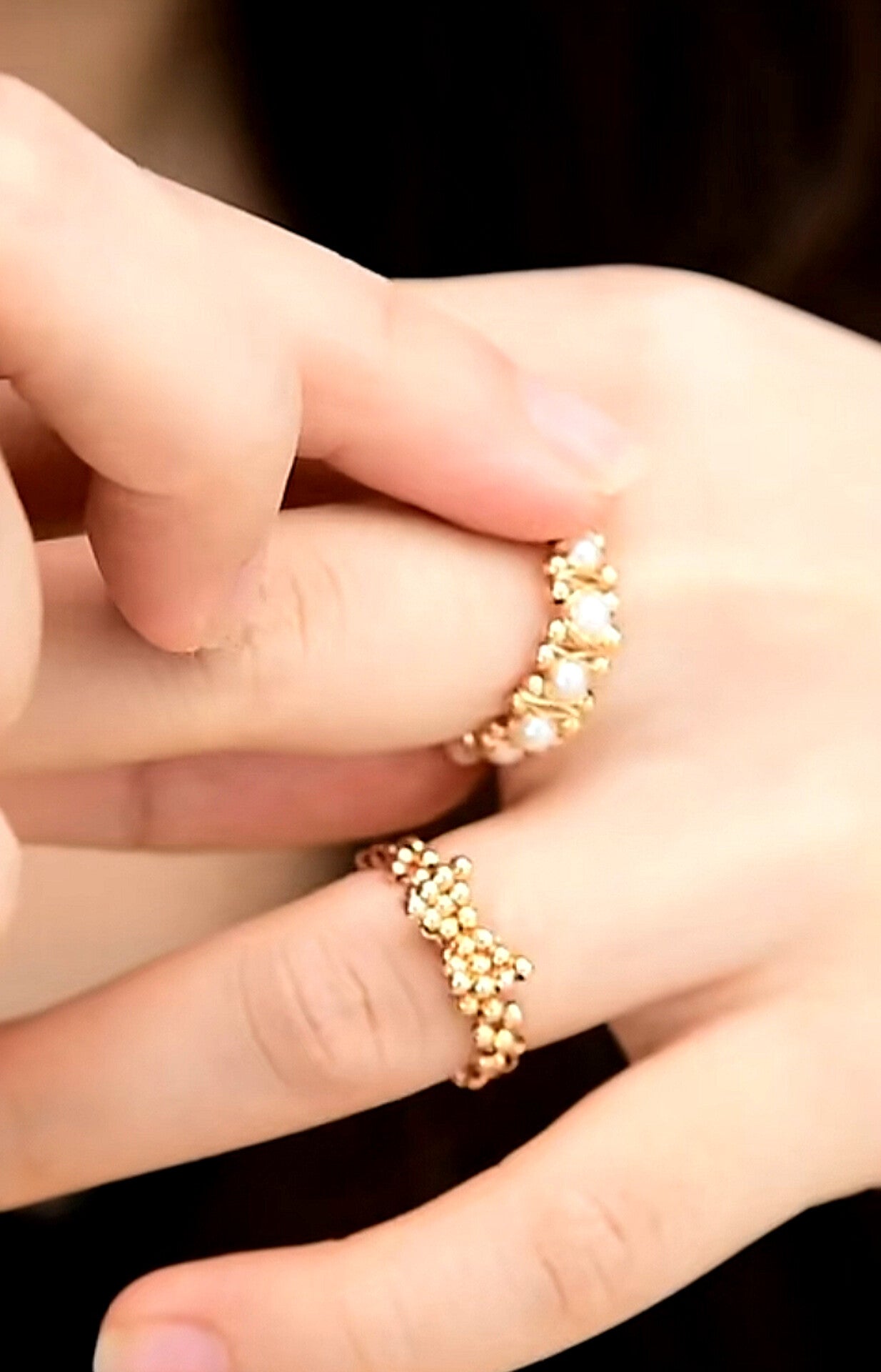 Handmade rings (jewellery)